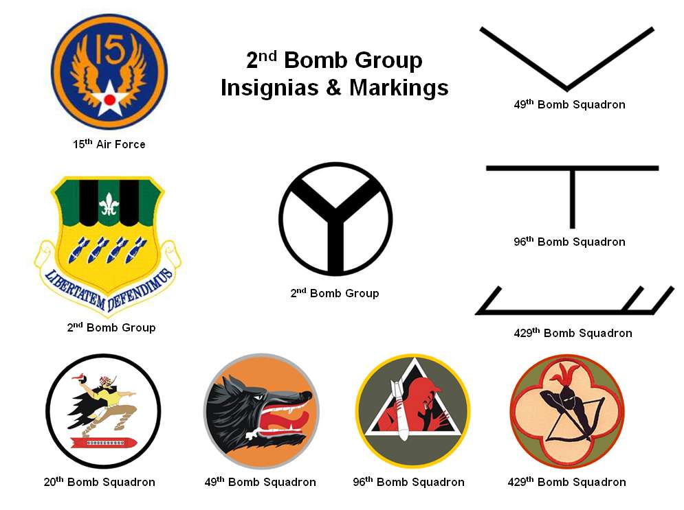 Image result for 2nd Bomb Group Association History "Defenders of Liberty"